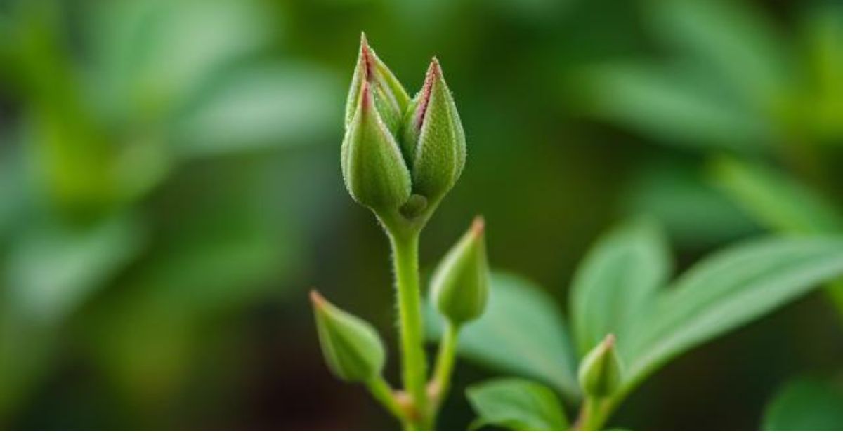 buds flowering
